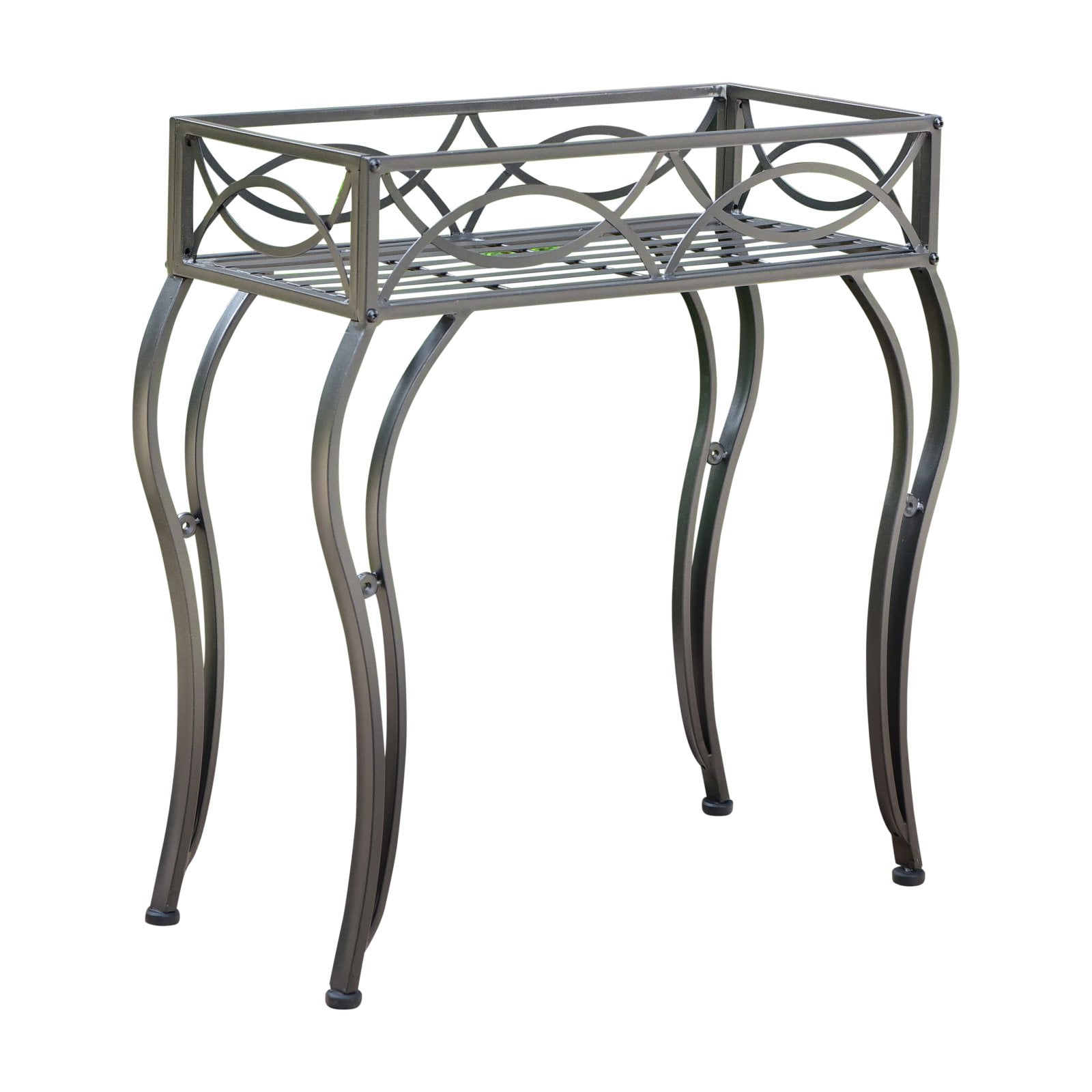 International Caravan Segovia Rectangular Outdoor Plant Stand