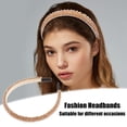 thumbnail image 2 of 1 pieza, diadema de cristal de imitación, diadema para mujer, champán, 0,59 pulgadas de ancho, 2 of 7
