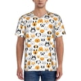 thumbnail image 4 of Haiem Hip Hop Hipster Baseball Jersey Button Down Shirts Sports Uniforms Men Women Jersey(Dog Faces,Small), 4 of 9