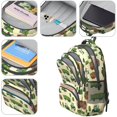 thumbnail image 4 of Tractor and Sheds Cream Pattern Cute School Backpack Bag with Padded Back and Adjustable Shoulder Straps 16.9 X 12.6 X 5.9 Inches, 4 of 5