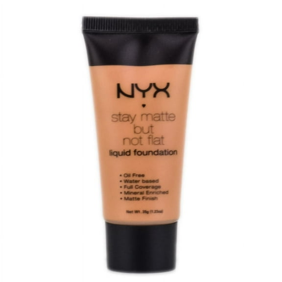 NYX Stay Matte But Not Flat Liquid Foundation (Color : SMF 09  - Tan)