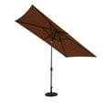 thumbnail image 4 of Bimini 6.5-ft x 10-ft Rectangular Market Umbrella - Coffee - Polyester Canopy, 4 of 9