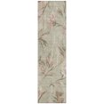 thumbnail image 2 of Addison Rugs Chantille Indoor/Outdoor Transitional Floral Sage Machine Washable Runner Rug, 2'3" x 7'6", 2 of 8