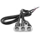 thumbnail image 2 of Interruptor de Manillar de Motocicleta de Acero inoxidable de 12V, Botón Pulsador de Control de Soporte de Modificación LED, 2 of 7