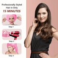 thumbnail image 5 of 1pc Portable Hair Drying Cap - Quick Drying, Styling, Curling, Bonnet PINK, 5 of 5
