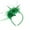 Green, variant on Fgnfyis Ladies Carnival Feather Headband Floral Hair Accessory for European Parties Bridal Events Green One Size