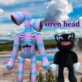 thumbnail image 4 of Poprore Siren Head Peluches Perro de Dibujos Animados Gato de Dibujos Animados Juguetes de Peluche para niños y niñas Regalo de Fiesta en casa Regalo de cumpleaños (Multicolor), 4 of 5