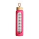 thumbnail image 1 of Botella de agua de vidrio, reutilizable, multifuncional y portátil para bebidas, botella protectora para . Rosa, 1 of 9