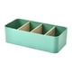 thumbnail image 3 of Organizador de maquillaje perfecl Caja de Soporte de tarjeta de lápiz de escritorio contenedor verde, 3 of 8