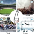thumbnail image 6 of Clear Crossbody Bag, Stadium Approved Clear Purse Bag for Concerts Sports Events Festivals, 6 of 15
