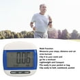 thumbnail image 4 of Contador De Calorías Por Pasos, Podómetro De Pasos Portátil, Pantalla LCD Grande, Ligero Para Entrenamiento, 4 of 7