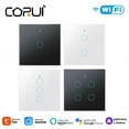 thumbnail image 1 of Corui Wifi 1/2/3/4 Gang Tuya Eu/us Standard Smart Touch Switch Smart Home, 1 of 4