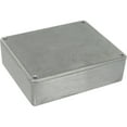 thumbnail image 1 of Pack of 1, Bud Industries Cn-5706 Enclosure, Box-Lid, Aluminum, Diecast, Natural, 4.73X3.95X1.44 In, Nema13, Cn Series, 1 of 1