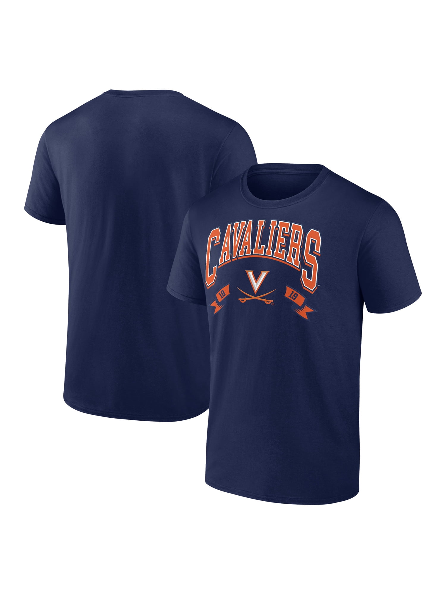NCAA Virginia Cavaliers Men's Cotton Navy Short Sleeve T-Shirt