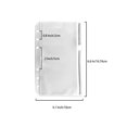 thumbnail image 2 of 12pcs Solid Binder Pocket, Simple Multi-purpose Binder Pocket For Office, 2 of 5