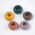thumbnail image 1 of Opaque Acrylic Beads Large Hole Beads Rondelle Mixed Color 13.5x7mm Hole: 5.5mm, 1 of 2