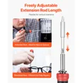 thumbnail image 5 of 13-in-1 Magnetic Screwdriver Set with Phillips,Flat,Torx,and Square Bits-Compact Precision Tool Kit for Home,Automotive,and Furniture Repairs, 5 of 6