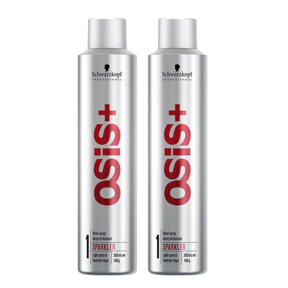 Schwarzkopf Osis  Sparkler Shine Hair Spray 300ml each (Pack of 2)