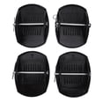 thumbnail image 2 of 4pcs Trailer Stabilizer Leg Foot Pads with Safe Locking Pin, Jack Steady Support Foot Leg Support Stop Pads Leveller Anti Sink for Travel Trailer RV Manual Stabilizers, 2 of 7