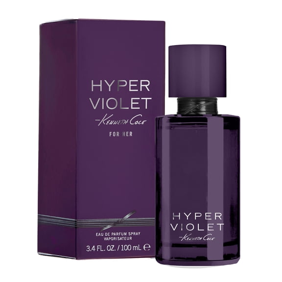 Kenneth Cole Hyper Violet for Her Eau de Parfum, Perfume for Women, 3.4 fl oz