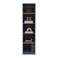 thumbnail image 2 of Tuhome Home Xs Bookcase With 5-Tier Shelves And Slim Design in Multicolor, 2 of 5