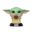 thumbnail image 2 of Figura de acción Yoda de Star Wars, juguete de Pvc, maestro Yoda, bebé mandaloriano, modelo de decoración, regalo de cumpleaños para niños, 2 of 4