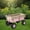 Pink, variant on Heavy Duty Steel Wagon with Wooden Side,Effortless Foldable Handle Cart with All-Terrain Air Tires,Load Capacity 220lbs, Outdoor All-Terrain Cargo Wagon for Towing Kids Toys,Gardening Supplies,Pink