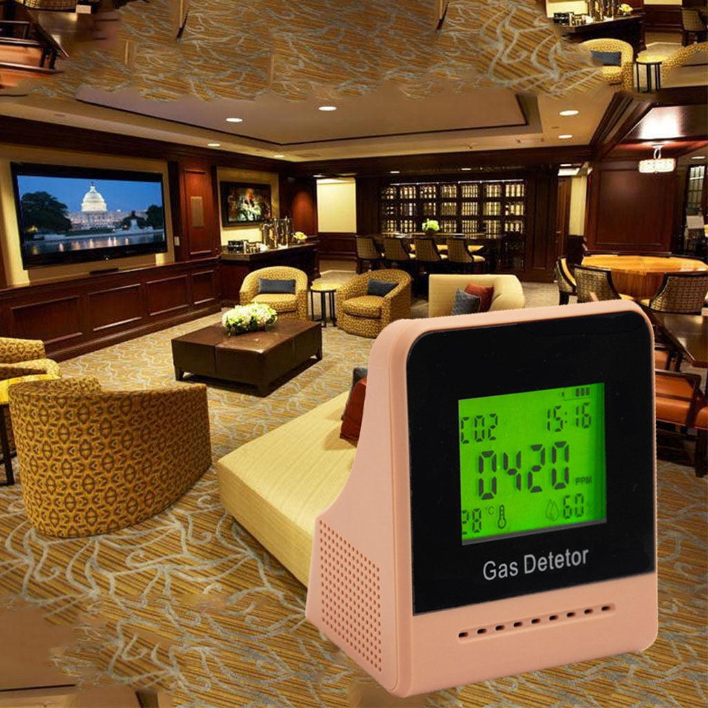 MOMOJIA Indoor Air Quality Monitor CO2 Temperature Humidity Sensor Gym Office Home