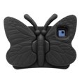 thumbnail image 2 of Decase for iPad 9th/8th/7th Generation 10.2" (2021/2020/2019) / Air 3rd Gen/Pro Tablet Case,3D Cute Butterfly Pattern Child Proof Tablet Shell Drop Protection Kickstand Hybrid Case , Black, 2 of 7