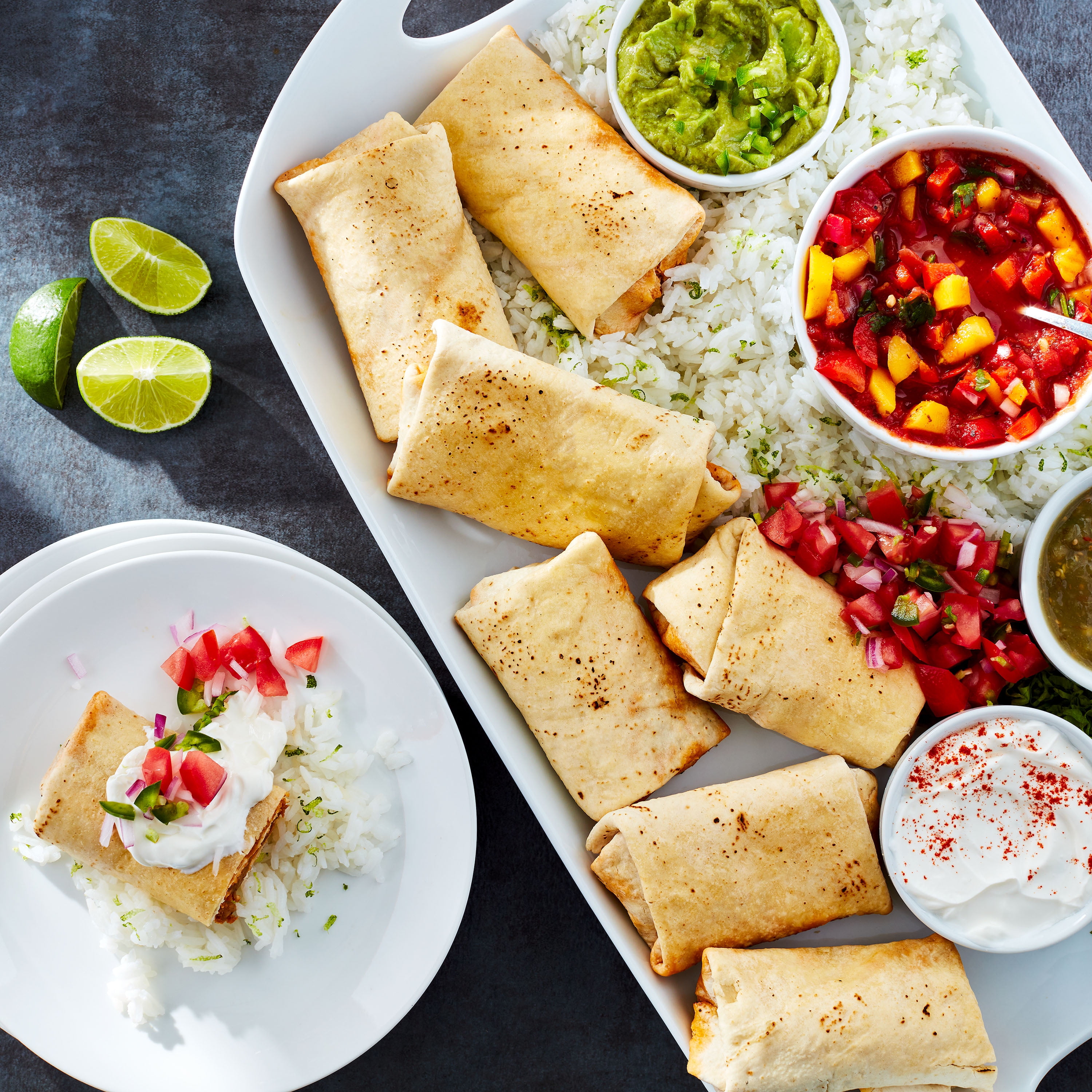 Great Value Beef & Bean Burritos, 32 oz, 8 Count (Frozen)