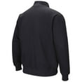 thumbnail image 3 of Men's Colosseum Black Oregon Ducks Tortugas Quarter-Zip Top, 3 of 3