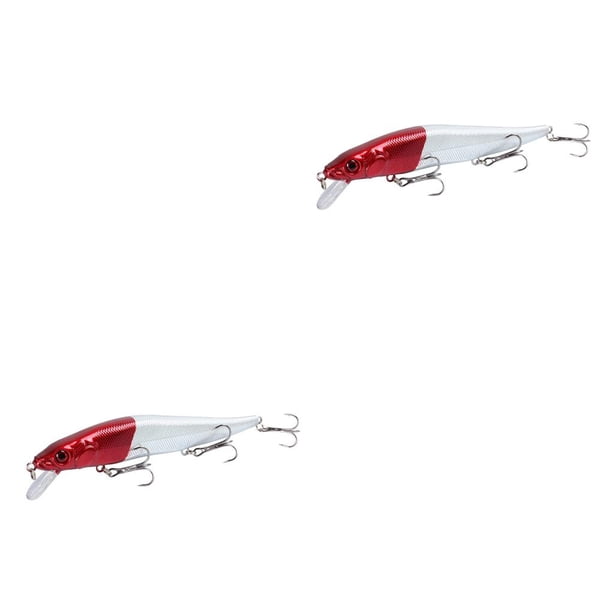 Greeniant Lure Bait Crankbait artificial Pesca al aire libre 3D Eyes Swimbait con anzuelos de 3 garras Aparejos de pesca, tipo E mi 2piezas Greeniant CBP151186