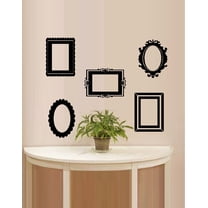 Frames Multiple Shapes #1 ~ WALL DECAL each 4" x 6" Qty 5 Frames