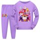 thumbnail image 3 of Ropa de dormir de dibujos animados para niños y niñas, Conjunto de pijama de manga larga, con estampado de Circo Digital, 3 of 6