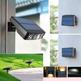 thumbnail image 5 of Luces Solares Al Aire Libre con Sensor de Movimiento Luces Solares con 4 Cuentas LED, IP65 Impermeable para Jardín, Porche, Patio A, 5 of 5