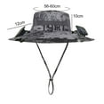 thumbnail image 2 of Wide Brim Solar Fan Hat, Outdoor Fishing Hat with 2 Fans Solar Power, Waterproof Outdoor Hiking Camping Fishing Hat Gift for Man Father, 2 of 10