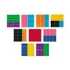 Rainbow Fraction® Deluxe Squares, 9/pkg