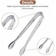thumbnail image 3 of Juego de 10 pinzas para azúcar de acero inoxidable, pinzas para cubitos de hielo para dulces, ensaladas, espaguetis, pinzas para servir en fiestas de bodas Adepaton LN-0668, 3 of 8