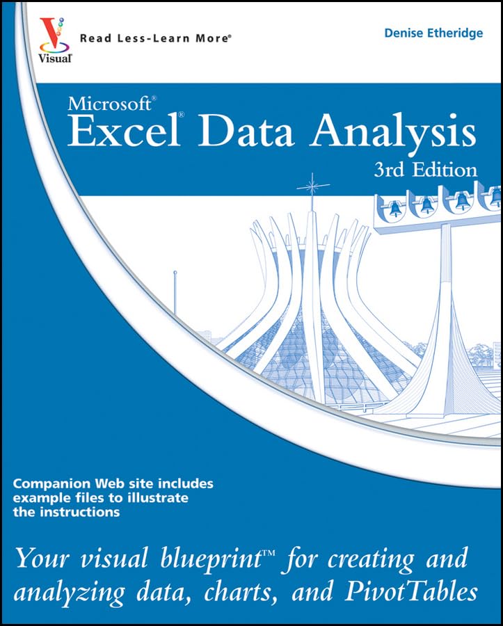 Pre-Owned Excel Data Analysis: Your visual blueprint for creating and ...