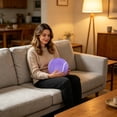 thumbnail image 4 of MMJ Simulated Tennis Ball Cushion Decorative Soft Plush Round Pillow for Home Sofa Chair Car Office Nap 7.87in, 4 of 6