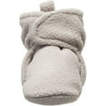 thumbnail image 2 of Hudson Baby Baby and Toddler Cozy Fleece Booties, Neutral Gray, 6-12 Months, 2 of 8