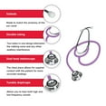 thumbnail image 2 of Ever Ready First Aid Dual Head Stethoscope - Lavender, 2 of 4
