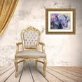 thumbnail image 3 of Wallich, Richard 14x12 Gold Ornate Wood Framed with Double Matting Museum Art Print Titled - Blue Elephant, 3 of 4