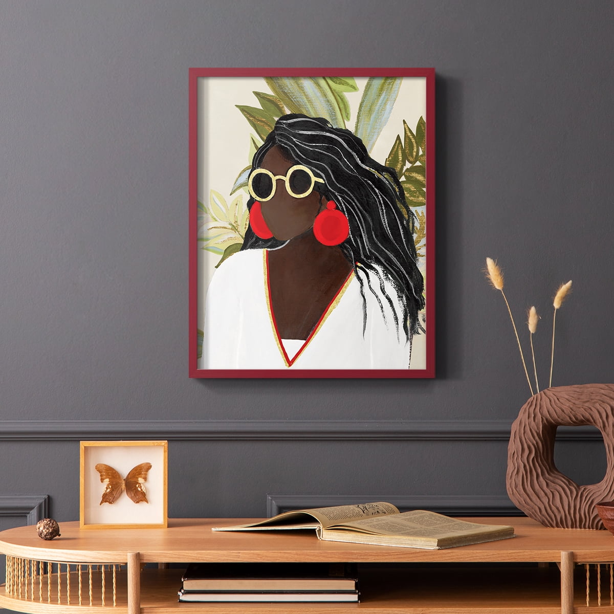 All That Beauty II in Paper Solid Wood 11 x 14 Framed Print