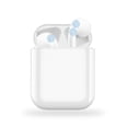thumbnail image 1 of Auriculares Bluetooth TWS i12 Cancelación de ruido Auriculares inalámbricos con control táctil de sonido estéreo 3D para viajes y deportes Emparejamiento automático Mini blanco Vhermosa LL-0366, 1 of 4