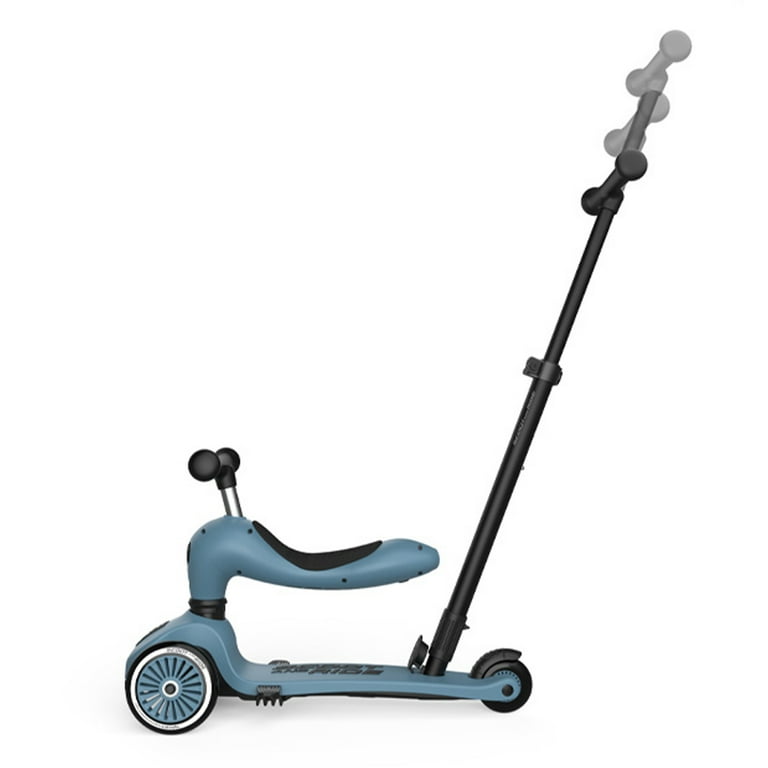 Scoot & Ride 2-in-1 Kids Scooter & Push Bar, Highwaykick 1 Push