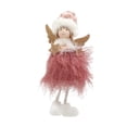 thumbnail image 1 of Colgante navideño de muñeco de ángel de peluche para niñas, 1 of 2