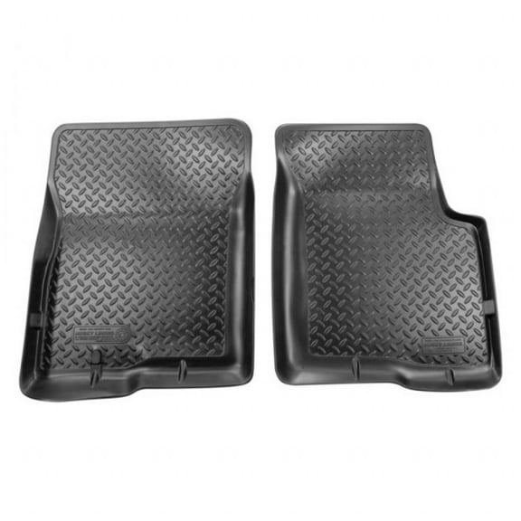 Husky-Liners Compatible With Toyota Tacoma 2001-2004 Floor Liners Front Black Classic Style | 35451