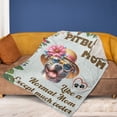 thumbnail image 4 of Pitbull Mom Like a Normal Mom Except Cooler Happy Mother's Day Cozy Fleece Blanket Terrier Dog Lover Warm Soft Throw Blanket - 02004, 4 of 5