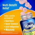 TUMS+ Upset Stomach & Nausea Support, Dietary Supplement, Ginger Berry 45 Count Gummies